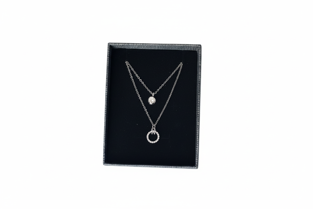 Double Gnoce Female Necklace